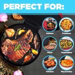 Courant 12-Inch Electric Pizza Maker with Non-Stick Plates