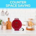 Courant 12-Inch Electric Pizza Maker with Non-Stick Plates