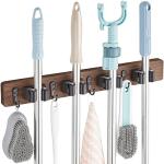 OUTNILI Wall-Mounted Mop and Broom Holder