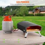 VEVOR 12-Inch Portable Propane Pizza Oven