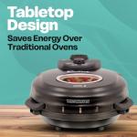 Euro Cuisine PM600 Electric Rotating Pizza Maker