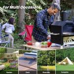 PIZZELLO Portable Outdoor Wood Fired Pizza Maker