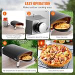 VEVOR 12-Inch Portable Propane Pizza Oven