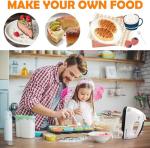 Showvigor Handmixer Electric Handheld - 7 Speed Portable Kitchen Mixer Electric with 5 Stainless Steel Accessories Whisk, Food Beater for Whipping Mixing Cookies Cakes Eggs Dough