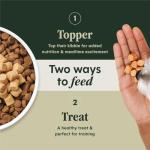 Instinct Raw Boost Mixers Freeze Dried Dog Food Toppers For Dry Food, Grain Free Dog Food Toppers with Chicken For Dogs - Gut Health, 12.5 oz