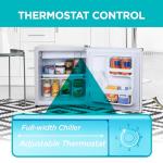 BLACK+DECKER 1.7 Cu Ft Mini Fridge with Freezer