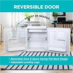 BLACK+DECKER 1.7 Cu Ft Mini Fridge with Freezer