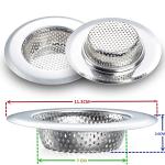 Fengbao Stainless Steel Kitchen Sink Strainers - 2 Pack