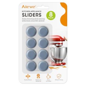 Aieve 8-Pc Appliance Sliders for Easy Movement