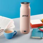 Jettle Electric Kettle - Travel Portable Heater for Coffee Tea Milk Soup - Stainless Steel Travel Water Boiler tea pot with Temperature Control - LED - Automatic Power Off - 450ml - Kitchen Appliance