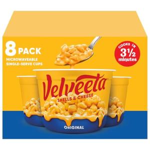 Microwaveable Velveeta Shells & Cheese, 8 Cups