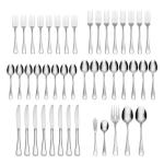 Oneida 2865045AL20 Flight 45 Piece Everyday Flatware Set, Service For 8