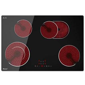 30-Inch Electric Cooktop with 4 Burners