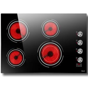 Disaenvir 30-Inch 4-Burner Electric Cooktop