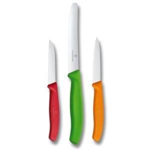 Victorinox Swiss Classic Multicolored 3-Piece Paring Knife Set