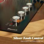 Disaenvir 30-Inch 4-Burner Electric Cooktop