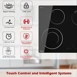 30-Inch Electric Cooktop with 4 Burners