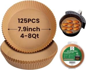 100 Pcs Disposable Air Fryer Liners for Ninja