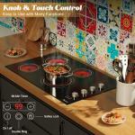 Disaenvir 30-Inch 4-Burner Electric Cooktop