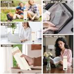 Travel Electric Kettle Portable Mini Kettle, 316 Stainless Steel Vacuum 16.91Oz/500mL, Small Hot Water Boiler with 4 Temperature,Fast Boiling water with Auto Shut-Off and Boil Dry Protection