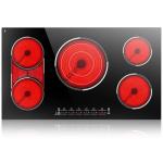 Traenvir 36-Inch 5 Burner Electric Cooktop