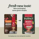 Instinct Raw Boost Mixers, Freeze Dried Dog Food Topper, Grain Free Recipe - All Natural Beef, 25 oz. Bag