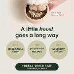 Instinct Raw Boost Mixers, Freeze Dried Dog Food Topper, Grain Free Recipe - All Natural Beef, 25 oz. Bag