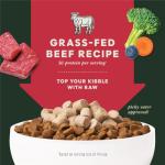 Instinct Raw Boost Mixers, Freeze Dried Dog Food Topper, Grain Free Recipe - All Natural Beef, 25 oz. Bag