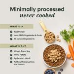 Instinct Raw Boost Mixers, Freeze Dried Dog Food Topper, Grain Free Recipe - All Natural Beef, 25 oz. Bag