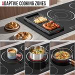 Traenvir 36-Inch 5 Burner Electric Cooktop