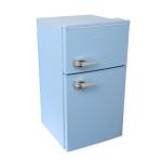 Retro Mini Fridge with Freezer, 3.1 Cu.Ft, Blue
