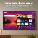 Roku Smart TV 2025 – 65-Inch Plus Series, Mini-LED TV – RokuTV with Enhanced Voice Remote – Flat Screen 4K QLED Television with Dolby Vision & Wi-Fi for Streaming Live Local News, Sports