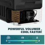 Portable 12V Cooler and Freezer for Travel