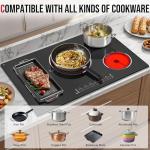 Traenvir 36-Inch 5 Burner Electric Cooktop