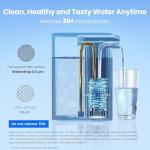Rechargeable Alkaline Water Filter Pitcher, 15-Cup