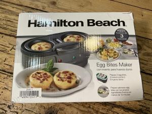 Electric Egg Bite Maker with Nonstick Tray