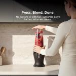 Ninja Fit Compact Personal Blender, Portable Blender for-Smoothies, Shakes, Food Prep, and Frozen Blending, 700-Watt Base, (2) 16-oz. Cups and Spout Lids, Black QB3001SS