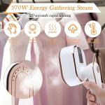 Portable Mini Steam Iron for Travel and Home