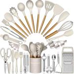 Umite Chef 34PCS Silicone Kitchen Utensil Set