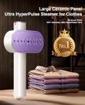 Portable Dual Voltage Clothes Steamer with 3 Modes