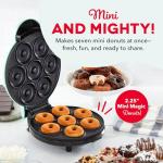 Dash Mini Donut Maker - Makes 7 Donuts - Aqua