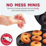 Dash Mini Donut Maker - Makes 7 Donuts - Aqua