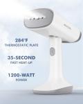 BEAUTURAL Portable Travel Clothes Steamer, Dual Voltage
