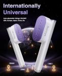 Portable Dual Voltage Clothes Steamer with 3 Modes