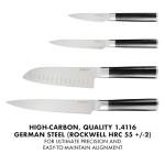 Babish 14-Piece German Steel Kitchen Knife Set
