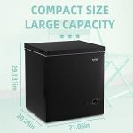KRIB BLING 5.0 Cu.ft Compact Chest Freezer
