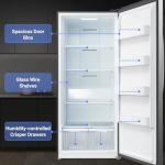 21 cu.ft Stainless Steel Frost-Free Upright Freezer