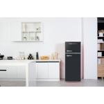 Hamilton Beach Retro Black 2-Door Refrigerator 7.5 cu ft