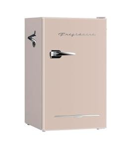 Frigidaire Retro Compact Fridge with Chiller - Coral
