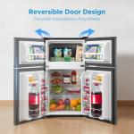 Midea 3.1 cu ft Double Door Mini Fridge
